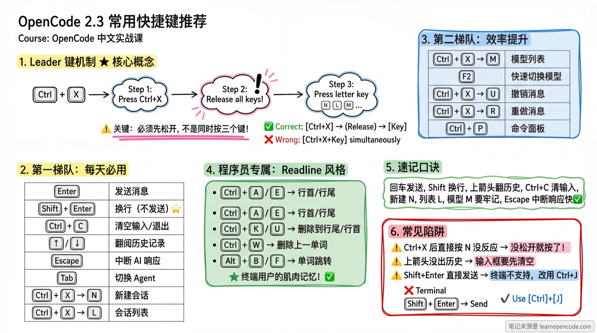 常用快捷键推荐学霸笔记